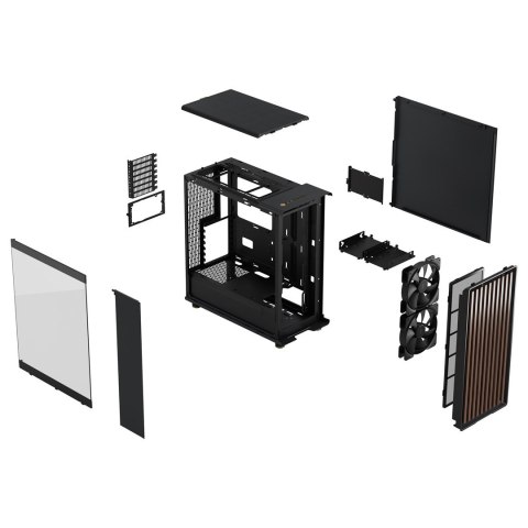 FRACTAL DESIGN Fractal Design North Czarny