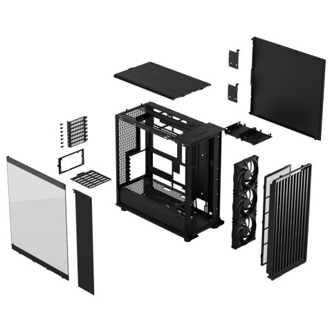 FRACTAL DESIGN Fractal Design North XL Momentum Edition Midi Tower Czarny