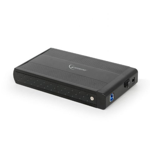 GEMBIRD Kieszeń GEMBIRD EE3-U3S-3 (3.5"; USB 3.0; Aluminium; kolor czarny)