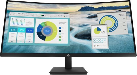 Hewlett-Packard Monitor HP P34hc G4 21Y56AA#ABB 34" 3440x1440px Quad HD LED Czarny