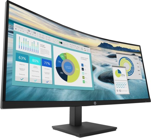 Hewlett-Packard Monitor HP P34hc G4 21Y56AA#ABB 34" 3440x1440px Quad HD LED Czarny