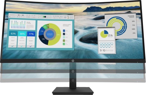 Hewlett-Packard Monitor HP P34hc G4 21Y56AA#ABB 34" 3440x1440px Quad HD LED Czarny