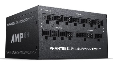 Phanteks Zasilacz PHANTEKS AMP GH 1200W 80 PLUS Platinum Netzteil PCIe 5.1 ATX 3.1 1.200 Watt schwarz