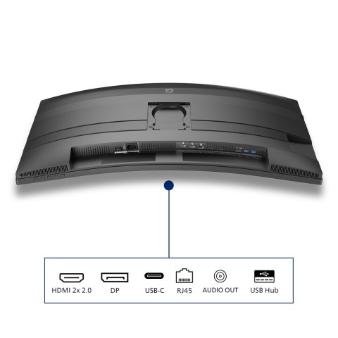 Philips Philips 5000 series 34B2U5600C/00 monitor komputerowy 86,4 cm (34") 3440 x 1440 px Dual QHD LCD Szary