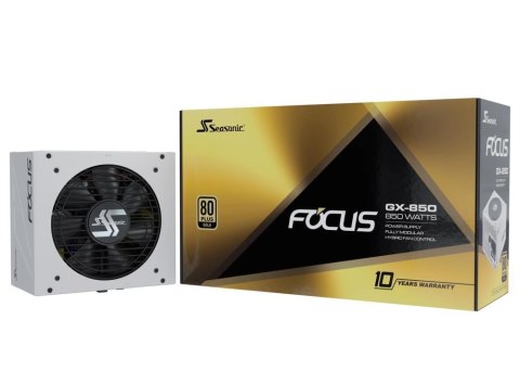 Seasonic Seasonic Focus GX-850 moduł zasilaczy 1000 W 20+4 pin ATX ATX Biały