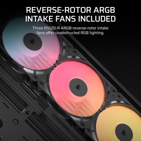 Corsair Obudowa Corsair FRAME 4500X RS-R ARGB Tempered Glass Mid-Tower, Black