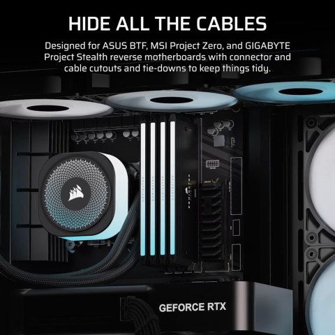 Corsair Obudowa Corsair FRAME 4500X RS-R ARGB Tempered Glass Mid-Tower, Black
