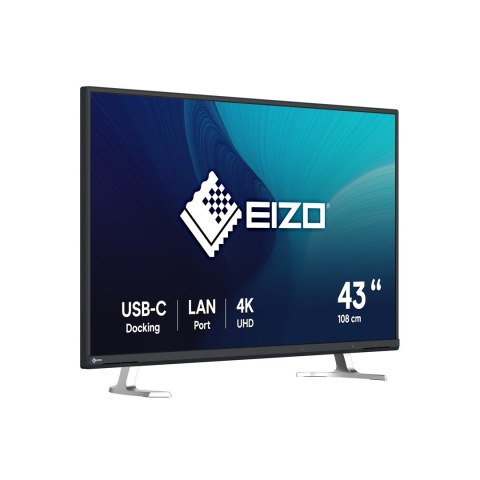 EIZO Monitor EIZO 108cm (42,5") EV4340X-BK 16:09 4K 2xHDMI+DP+USB-C IPS