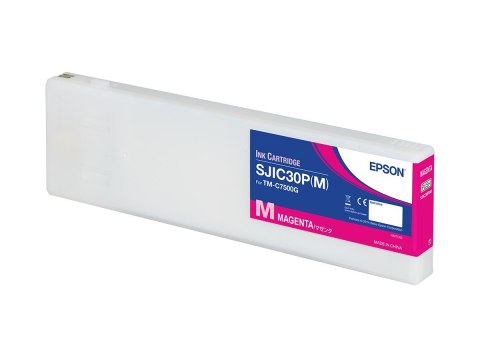 Epson Epson SJIC30P(M): Ink cartridge for ColorWorks C7500G (Magenta)