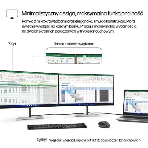 Hewlett-Packard MONITOR HP LED 23,8"S7 Pro 724pf (8X530AA) 100Hz
