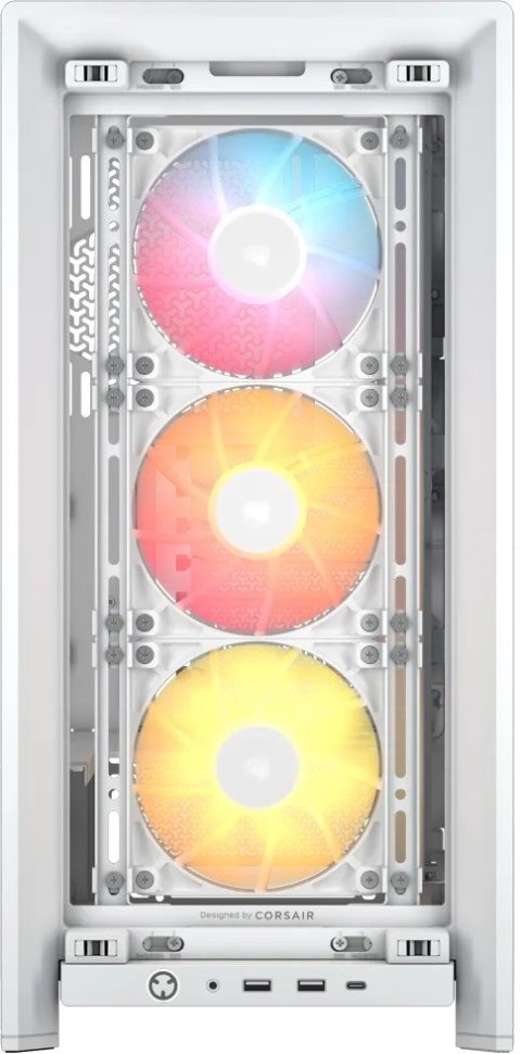 Corsair Corsair FRAME 4000D RS ARGB Midi Tower Biały