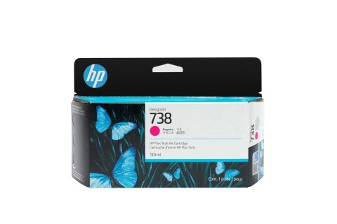 Hewlett-Packard HP Wkład z atramentem purpurowym DesignJet 738 130 ml