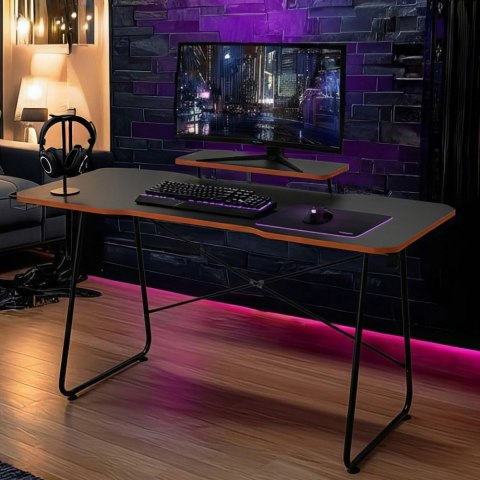 Maclean Biurko gamingowe z półką na monitor RS170