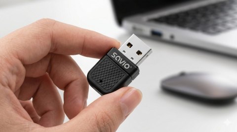 Savio Adapter USB WiFi 6 Bluetooth 5.4 BT- 070
