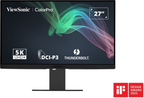 VIEWSONIC Viewsonic VP2788-5K monitor komputerowy 68,6 cm (27") 5120 x 2880 px 5K Ultra HD LED Czarny