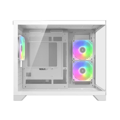 COUGAR COUGAR CGR-2QA6W-RGB Mini Tower Biały
