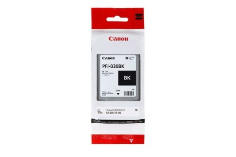 Canon Canon PFI-030BK nabój z tuszem 1 szt. Oryginalny Czarny