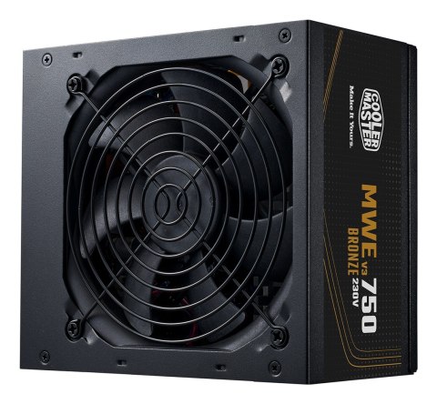 Cooler Master Cooler Master MWE Bronze 750 V3 230V moduł zasilaczy 750 W 24-pin ATX ATX Czarny