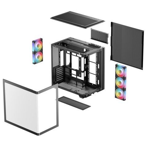 DEEPCOOL DeepCool CG590U 5F Tower Czarny