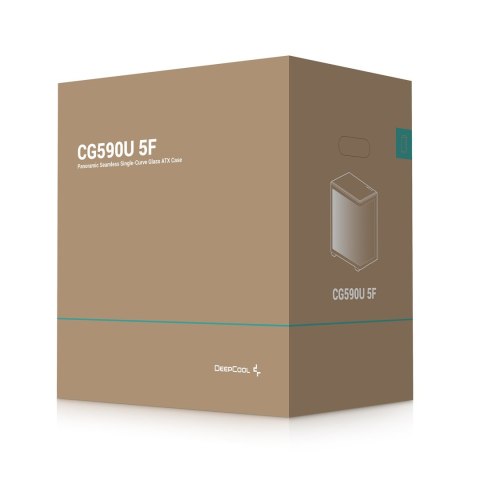 DEEPCOOL DeepCool CG590U 5F Tower Czarny