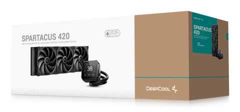 DEEPCOOL DeepCool Spartacus 420 Procesor Zestaw do chłodzenia płynami 14 cm Czarny