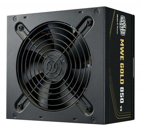 No name Cooler Master MWE GOLD 850 V3 moduł zasilaczy 850 W 24-pin ATX ATX Czarny