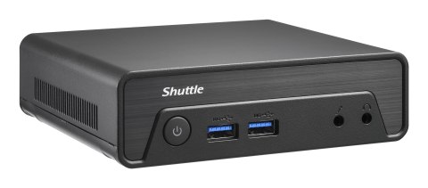 Shuttle Shuttle Nano PC NE10N, Intel N 100, 1x HDMI, 1x DP, 6x USB, 1x LAN, bez wentylatora, ciągła praca 24/7, w tym VESA, komputer PC 