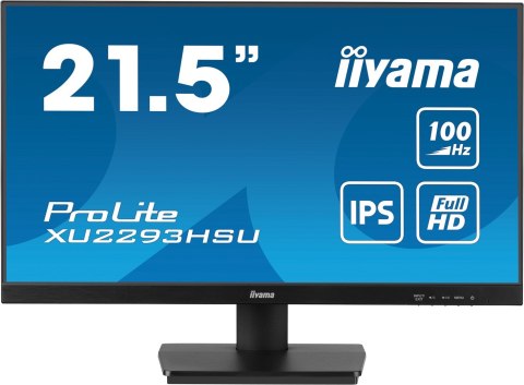 IIYAMA Iiyama ProLite XU2293HSU-B7 monitor komputerowy 54,6 cm (21.5") 1920 x 1080 px Full HD LED Czarny
