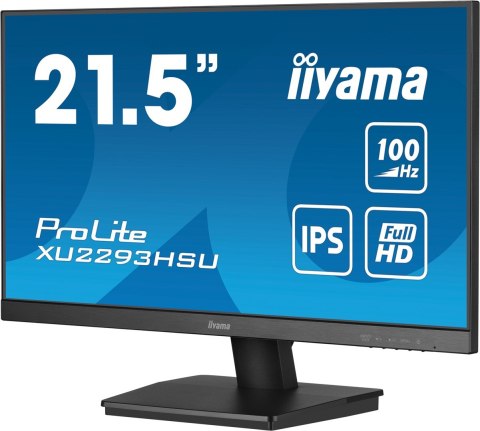 IIYAMA Iiyama ProLite XU2293HSU-B7 monitor komputerowy 54,6 cm (21.5") 1920 x 1080 px Full HD LED Czarny