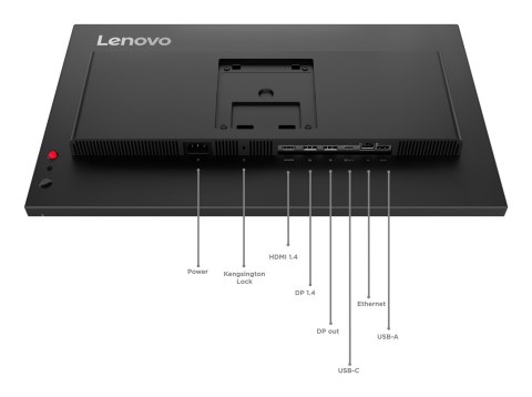 Lenovo Lenovo ThinkVision T24D-40 23.8"FHD 120Hz 250nits AG HDMI DP USB Eclipse Black