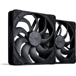 Noctua Noctua 140mm NF-A14x25 G2 PWM Sx2 PP chromax.black edition - zestaw dwóch wentylatorów