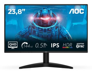 AOC AOC B3 Q24B36X monitor komputerowy 60,5 cm (23.8") 2560 x 1440 px Quad HD LED Czarny