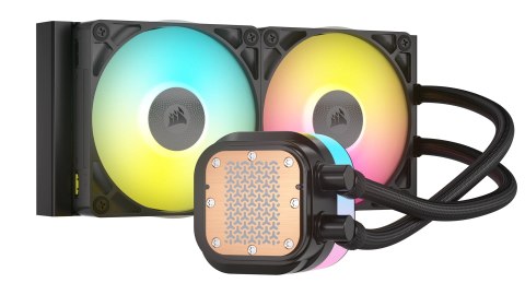 Corsair Corsair iCUE LINK TITAN RX RGB Procesor Chłodnica cieczy all-in-one 12 cm Czarny 1 szt.