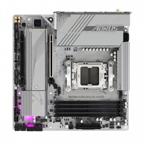Gigabyte Płyta główna B650M A ELITE AX ICE HDMI/DP M2 m.ATX