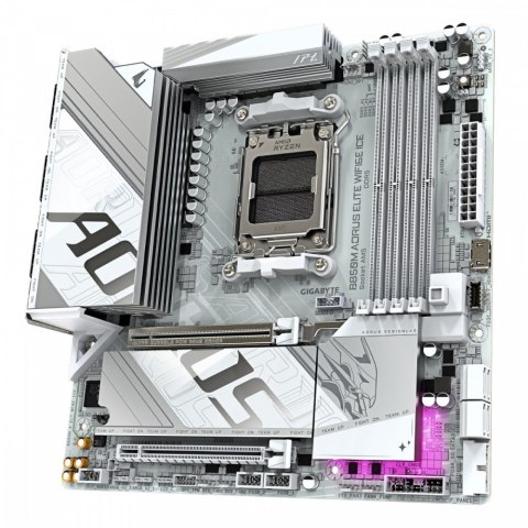 Gigabyte Płyta główna B850M A ELT WF6E ICE HDMI/DP M2 m.ATX