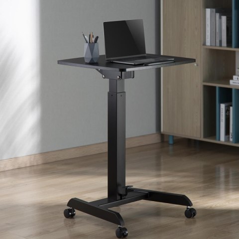 Maclean Biurko stolik do laptopa Maclean, regulacja wysokości, do pracy stojąco siedzącej, max wys 113cm, MC-892B
