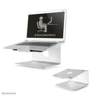 NEWSTAR Neomounts NSLS050 stojak na laptop Podstawka na notebooka Srebrny 43,2 cm (17")