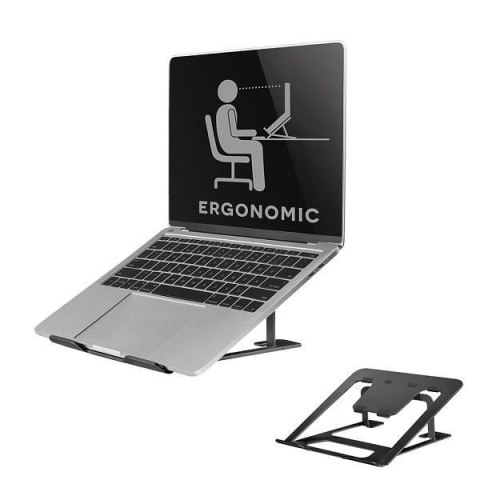 NEWSTAR Neomounts NSLS085BLACK stojak na laptop Podstawka na notebooka Czarny 43,2 cm (17")