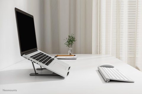 NEWSTAR Neomounts NSLS085GREY stojak na laptop Podstawka na notebooka Szary 43,2 cm (17")