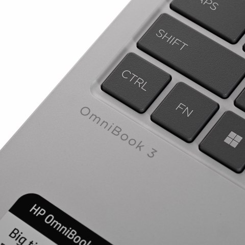 Hewlett-Packard HP OmniBook 3 15-FN0105D Ryzen AI 5 330 15.6"FHD Touch IPS 16GB SSD512 FPR Win11 Glacier Silver (REPACK) 2Y