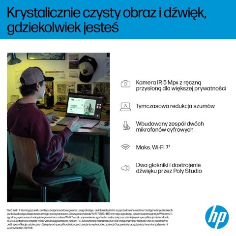 Hewlett-Packard HP OmniBook X Flip 16-ar0016nw Ryzen AI 5 340 16.0"2K Touch OLED IPS 300nits AG 16GB LPDDR5X SSD1TB Radeon 840M Cam 5MPx + IR 68