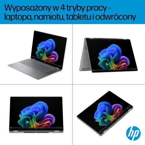 Hewlett-Packard HP OmniBook X Flip 16-ar0016nw Ryzen AI 5 340 16.0"2K Touch OLED IPS 300nits AG 16GB LPDDR5X SSD1TB Radeon 840M Cam 5MPx + IR 68