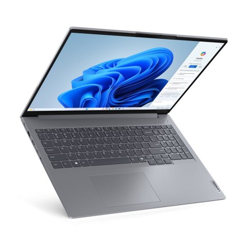 Lenovo Lernovo ThinkBook 16 G7 ARP Ryzen 5 7535HS 16" WUXGA IPS 300nits AG 16GB DDR5 4800 SSD512 Radeon 660M Cam1080p 45Wh W11Pro Arcti