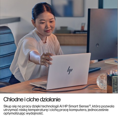 Hewlett-Packard HP EliteBook 8 G1i Ultra 7 255U 14"WUXGA 400nits AG LBL 32GB DDR5 5600 SSD512 Intel Arc Cam 5MP+IR+ISP 62Wh W11Pro Glacier Silve
