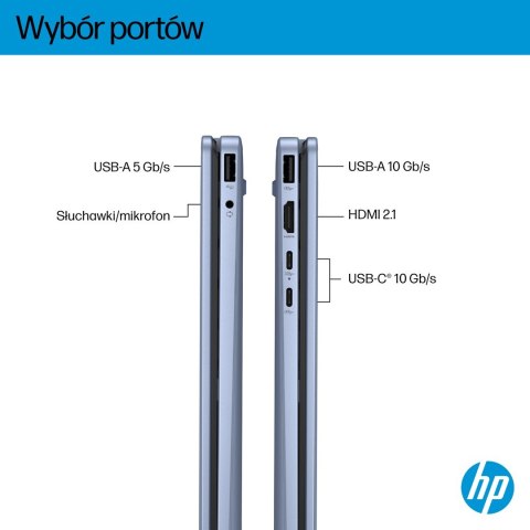 Hewlett-Packard HP OmniBook 5 Flip 14-fp0004nw Core 5 120U 14"2K Touch IPS 300nits 16GB LPDDR5 5200 SSD512 Intel Graphics Cam 1080p 68Wh Win11 B