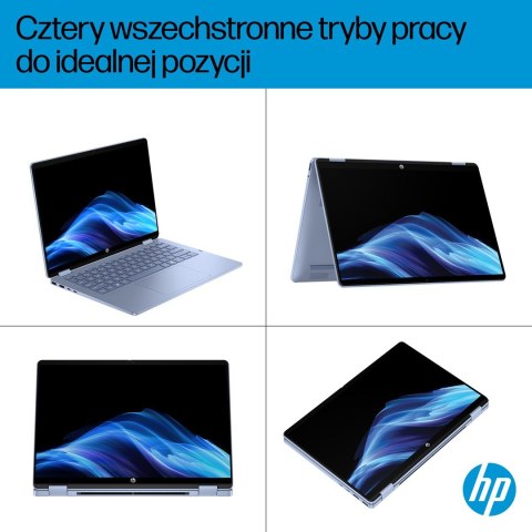 Hewlett-Packard HP OmniBook 5 Flip 14-fp0004nw Core 5 120U 14"2K Touch IPS 300nits 16GB LPDDR5 5200 SSD512 Intel Graphics Cam 1080p 68Wh Win11 B