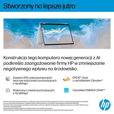 Hewlett-Packard HP OmniBook X Flip 16-as0003nw Ultra 7 258V 16.0"3K Touch OLED IPS 120Hz 300nits AG 32GB LPDDR5X SSD1TB Arc 140V Cam 5MPx + IR 6
