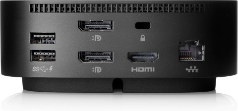 Hewlett-Packard Stacja dokująca + zasilacz HP USB-C Dock G5 100W czarna 5TW10AA