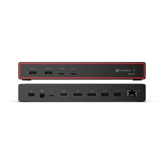 Lenovo Inteligentna stacja dokująca Lenovo ThinkPad USB4 5500 (z zasilaczem 135 W) | Ilość DisplayPorts: 2 | Ilość portów HDMI: 1 | 100