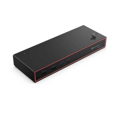 Lenovo Inteligentna stacja dokująca Lenovo ThinkPad USB4 5500 (z zasilaczem 135 W) | Ilość DisplayPorts: 2 | Ilość portów HDMI: 1 | 100